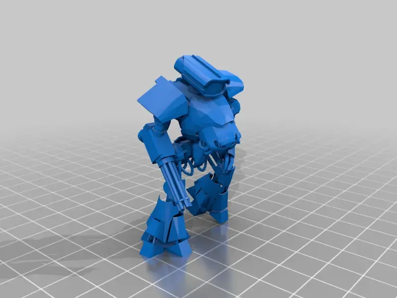 low poly reaver for terrain