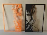 Naruto and Sasuke wallart-2