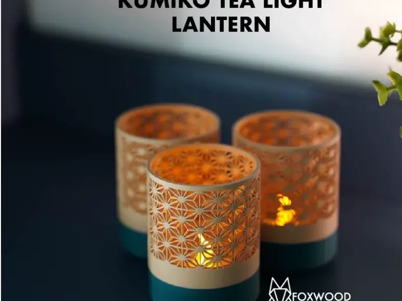 Kumiko Tea Light Lantern