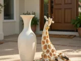 Sitting Giraffe STL File for 3D Printing – Cute Giraffe-1