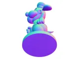 Funny Dog Character 3D Printer Model-5