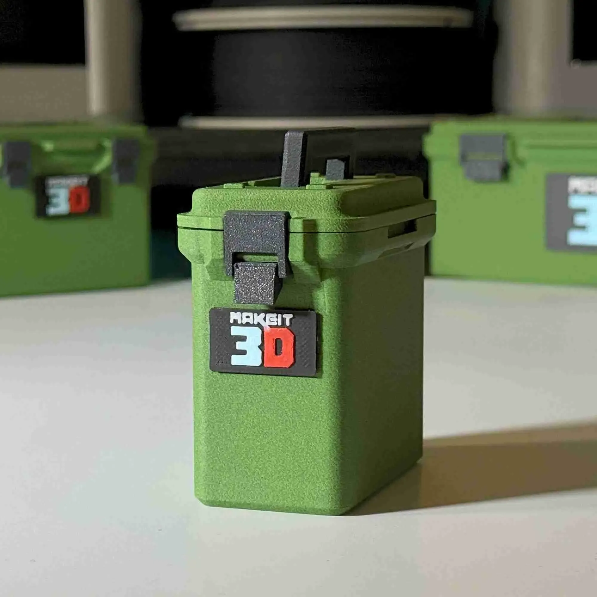 3D Printable Heavy Duty Gear Box Compact Size