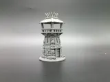 Medieval Watchtower Mini Terrain - RPG Terrain DnD-2