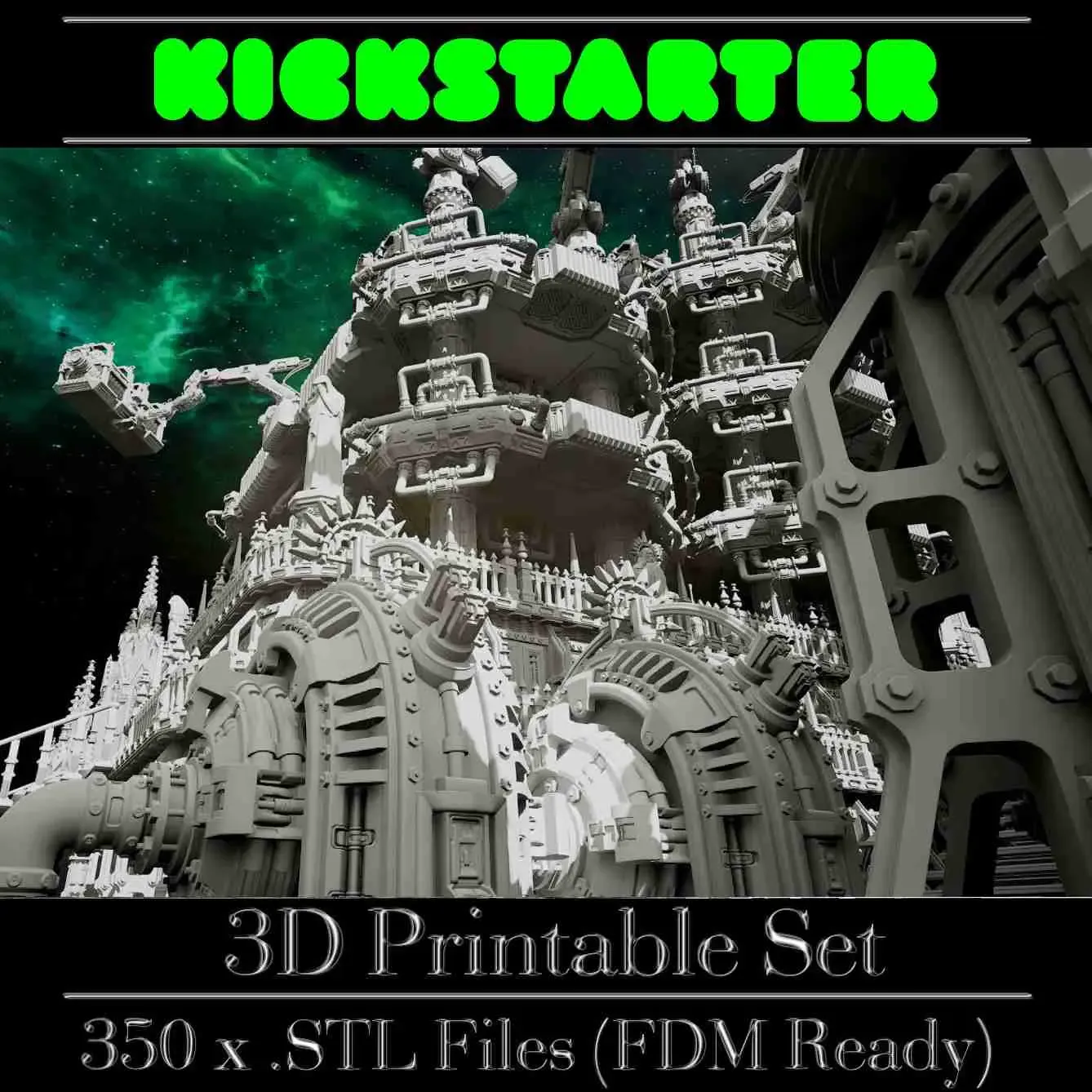 GrimDark Terrain (Essential Pack) (Free Sample) Kickstarter