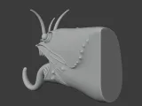 Lobster Head Wall Hanger Coat and Key Holder Hook-2