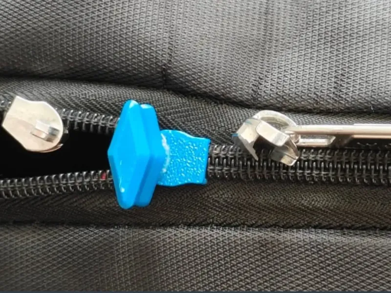 Zipper slider repair