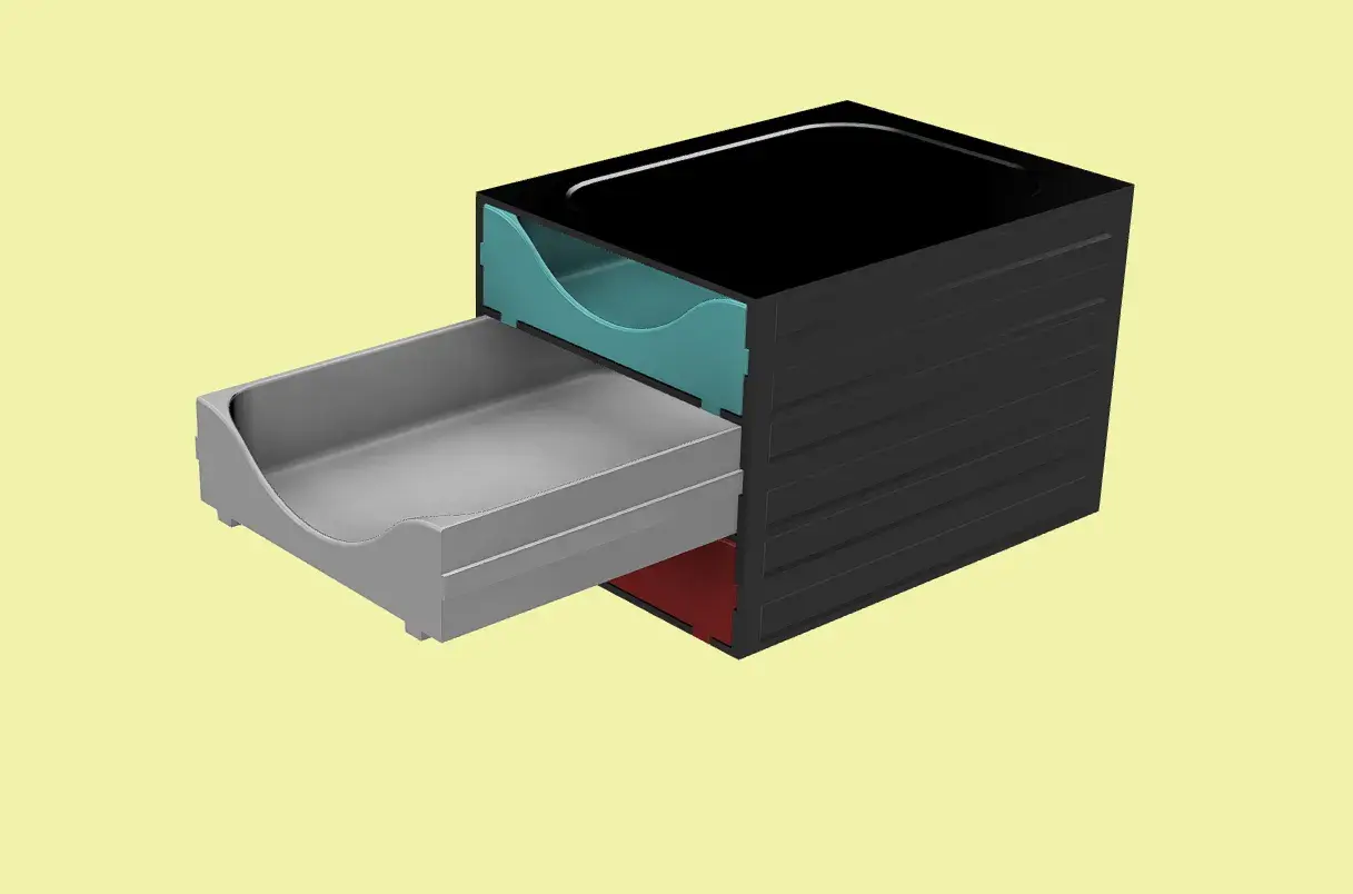 🗄️ Mini Casier de Rangement 3 Tiroirs – Gratuit