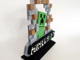 Logo 3D Minecraft-4