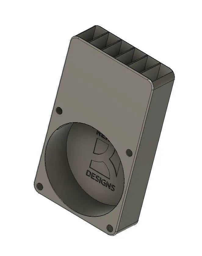 Creality K1 Rear Fan Cover Airflow Redirector