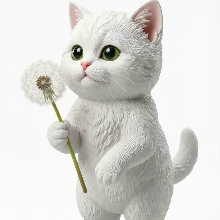 Dandelion kitten