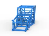 Frame of Dwarf car Scale 1:25-4