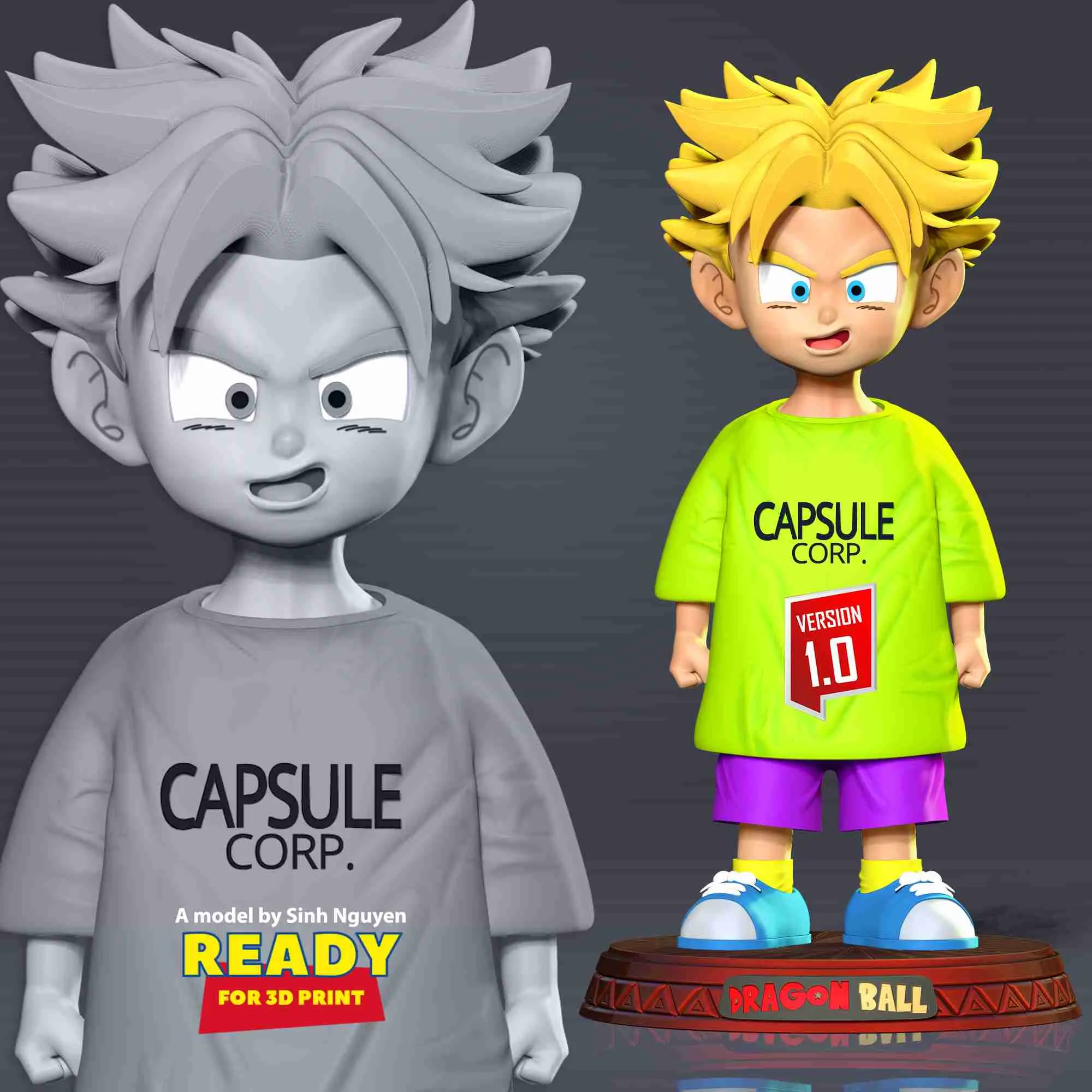 Kid Trunks - Dragon Ball