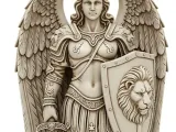 Arcanjo com escudo-0
