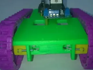 Arduino 3d printed modular tank chassis