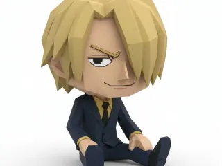 Sanji Chibi Figure 🚬👨‍🍳