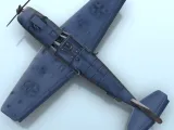 Messerschmitt Bf 109 - WW2 Terrain plane aircraft diaroma-6