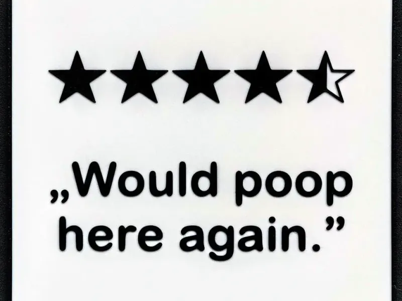 Poop rating poster