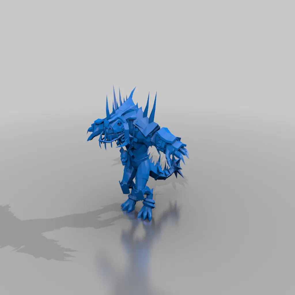 kroxigor - blood bowl - tm