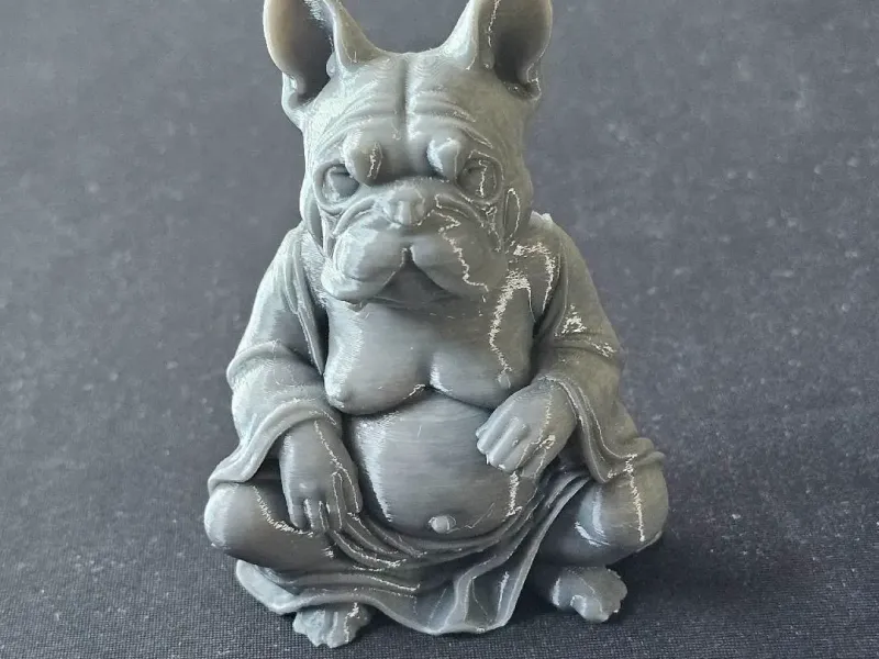 French bulldog Frenchie budha statue