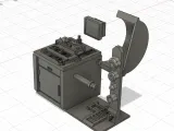 1/24 Machine de balancement de pneu / tire balancing machine-4
