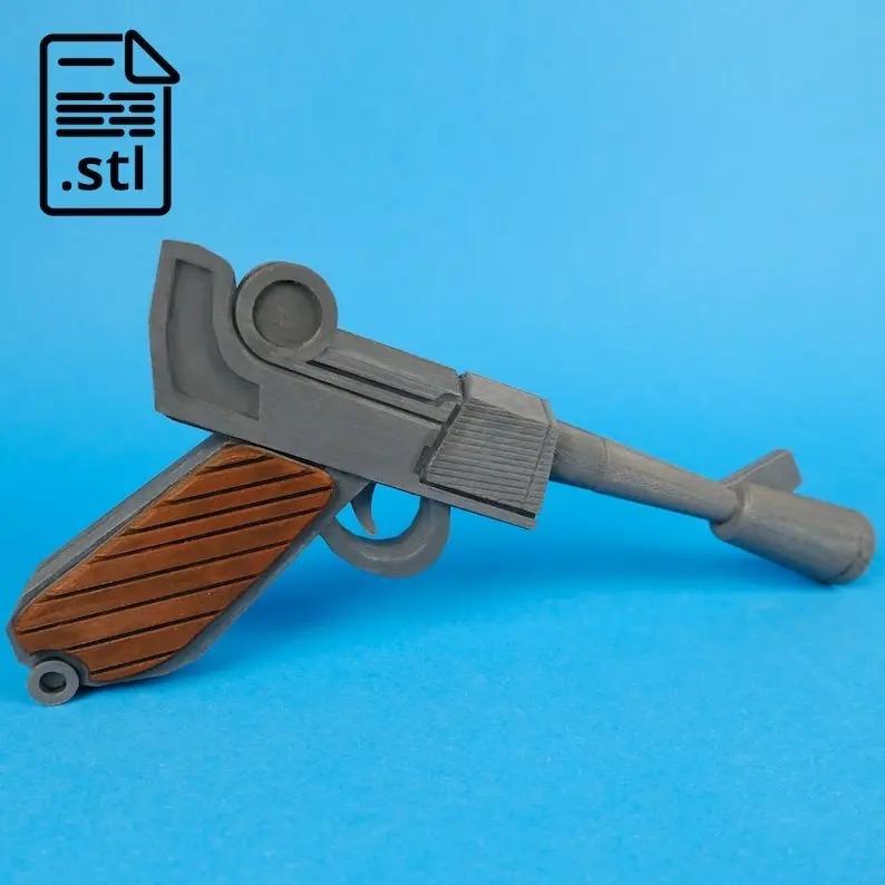 Toy Guns STL Download - LugerMorph Blaster | Team Fortress 2 | Toy ...