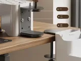 Bed and table side organiser with clamp fitting-1