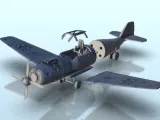 Messerschmitt Bf 109 - WW2 Terrain plane aircraft diaroma-1