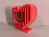 Seni Seviyorum - 3D Yazdırılabilir Sevgililer Günü Kalbi-5