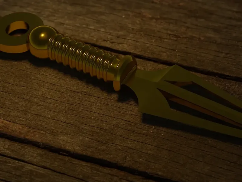 SCORPION DAGGER KEYCHAIN