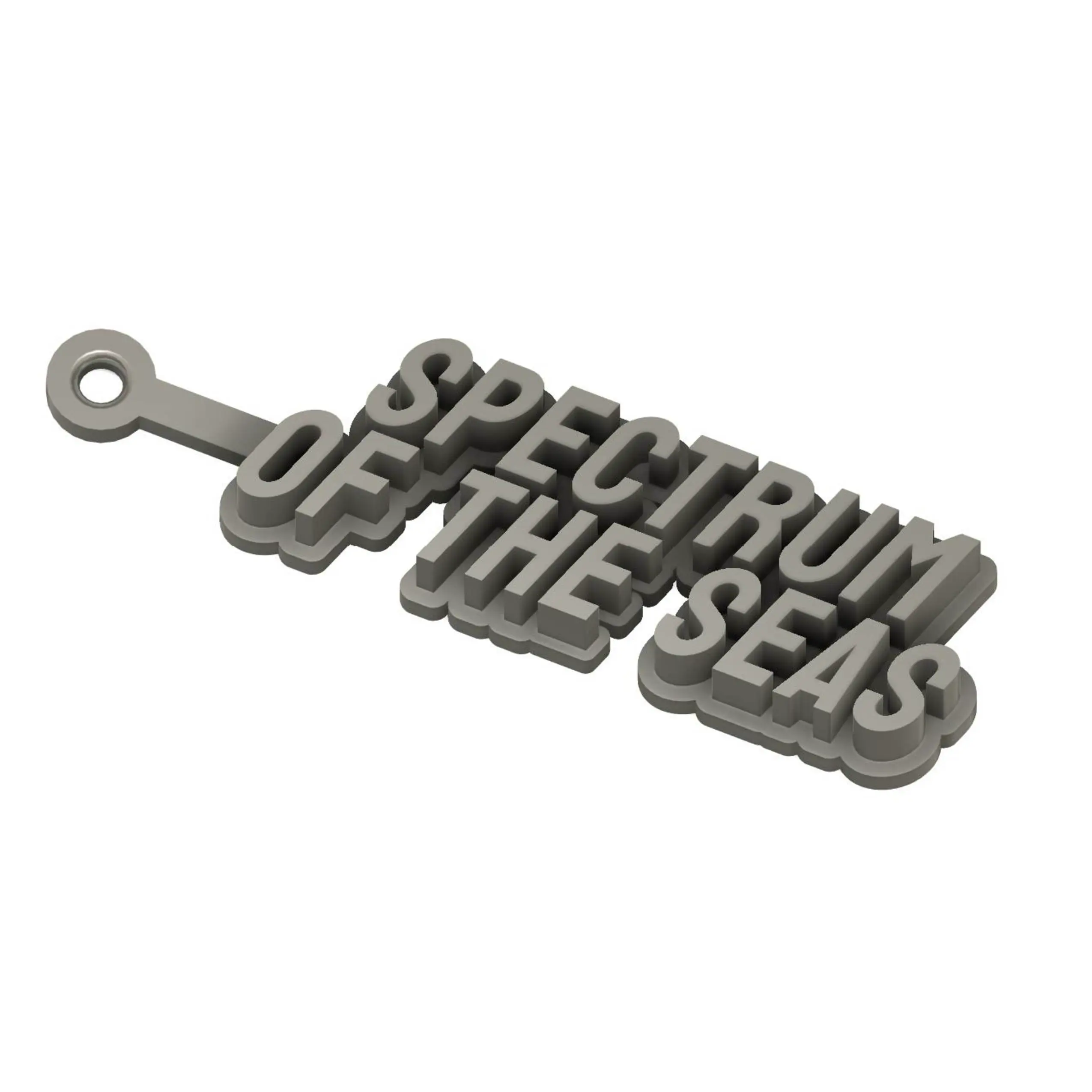 Royal Caribbean Spectrum of the Seas Keychain / Keyring