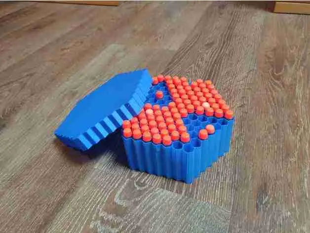 The nerf dart hive box