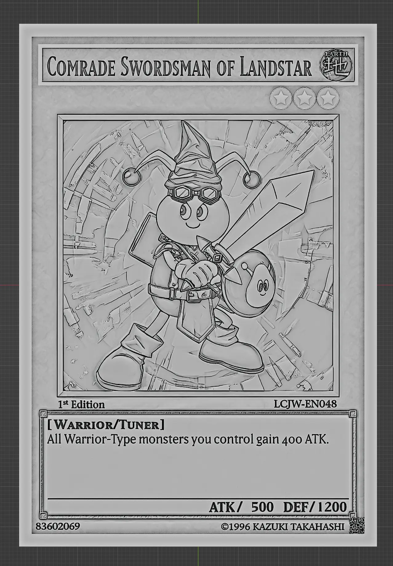 comrade swordsman of landstar - yugioh