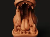 Hippo Head Controller Stand | Universal Gaming Remote Holder-3