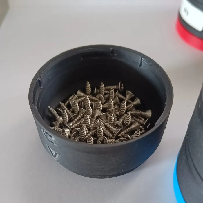 Twist Open Container - Home - PLA - 3D printed product - фото 7