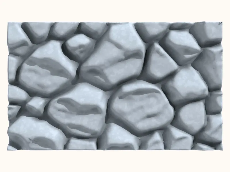 Rugged Rock Plate for 3D Printing