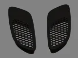 BMW UNIVERSAL BONNET HOOD VENTS – AGGRESSIVE HEX MESH DESIGN-5