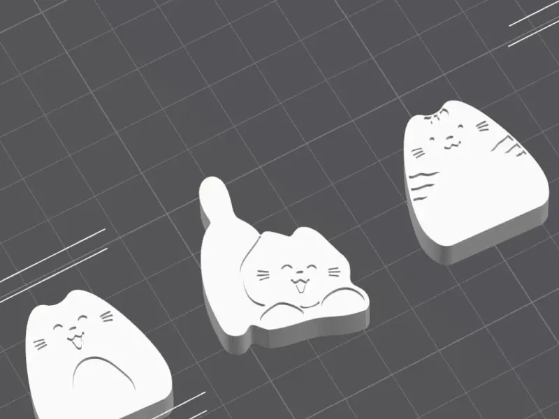 Replacement pieces for boardgame Boop.