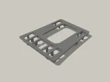 W201 E190 1983 Shift Frame 3d Model-0