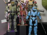 Hexagonal figure display stand-2