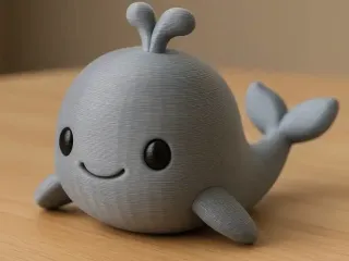 Whale Cute Figure