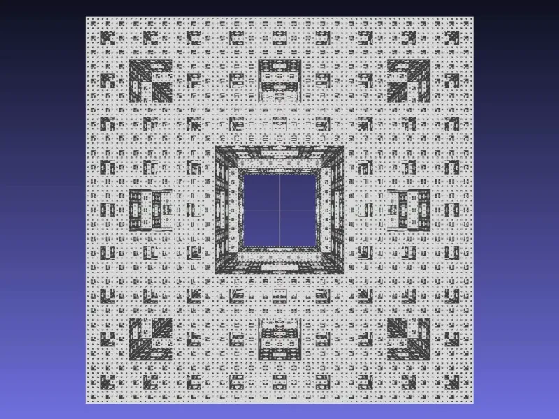 Menger Sponge Level 0 To 5 Printable STL