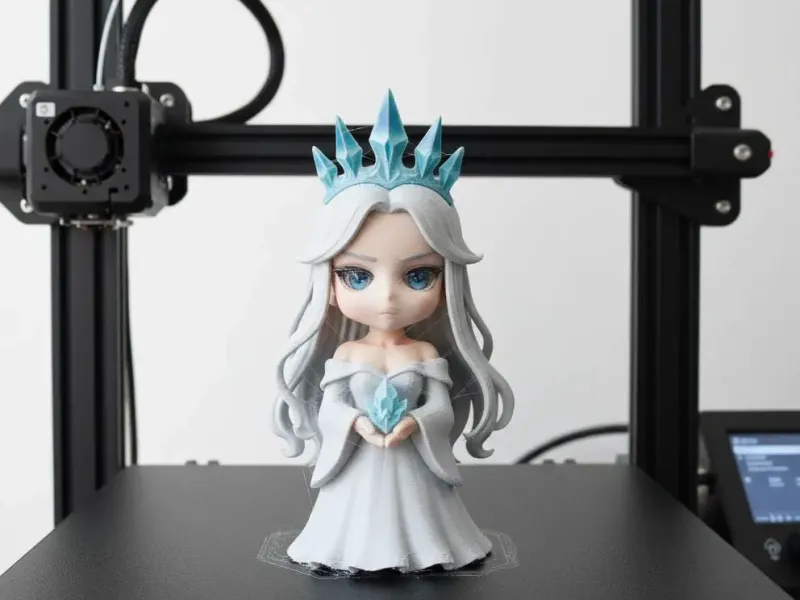 Ragazza Regina di Ghiaccio