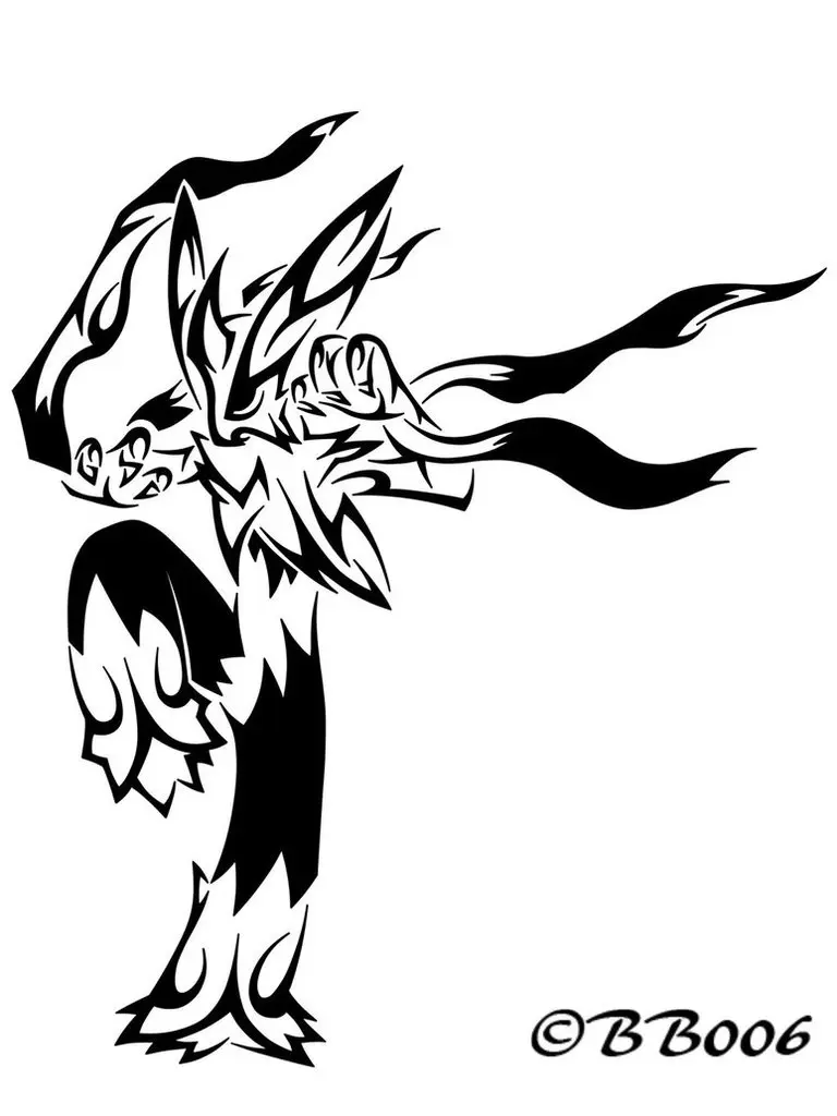 mega-blaziken stencil