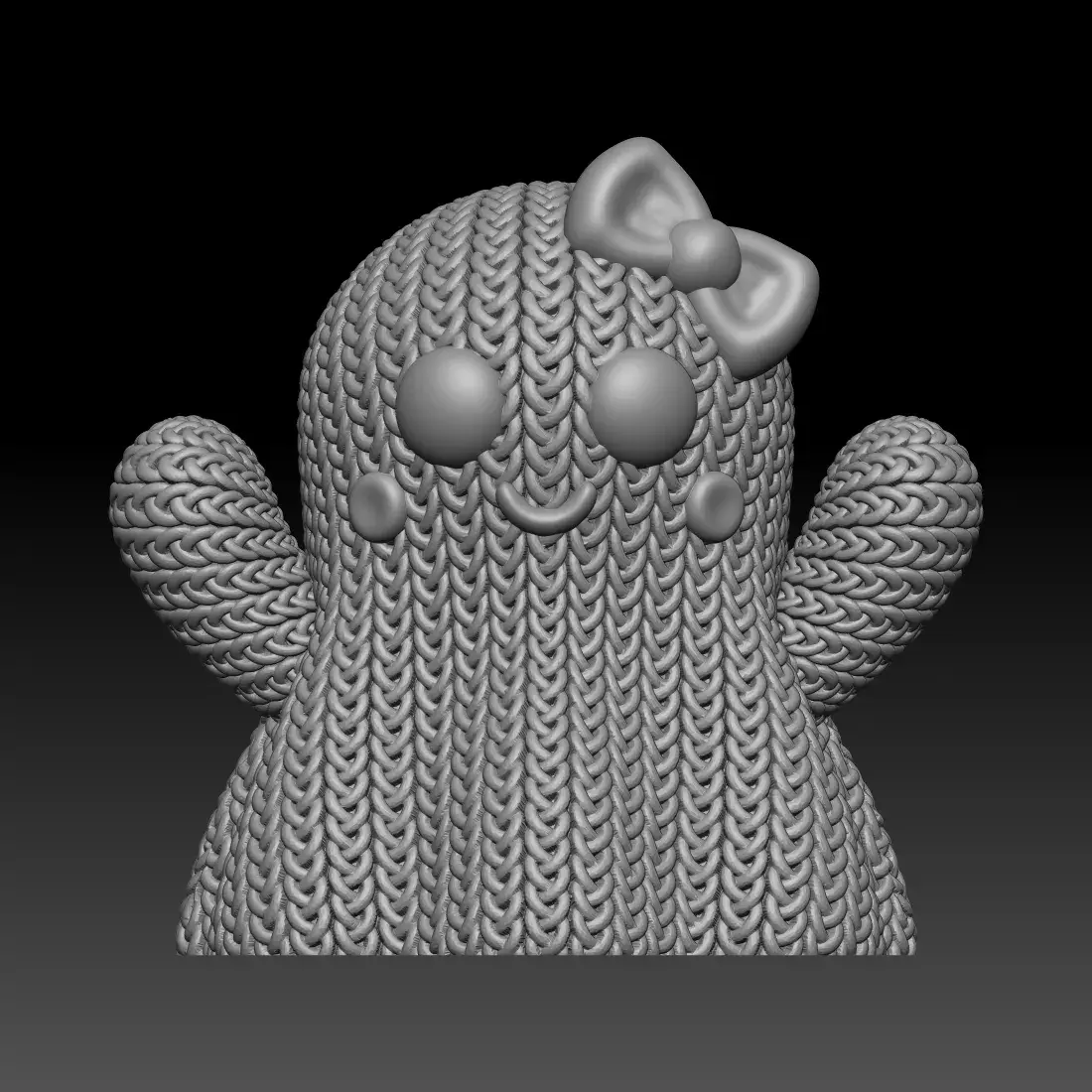 Knitted Ghost