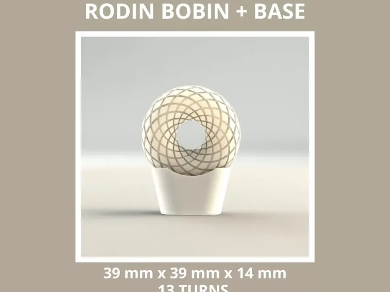 TORUS RODIN BOBIN COIL DIMENSIONI PICCOLE - 39 x 39 x 14 mm