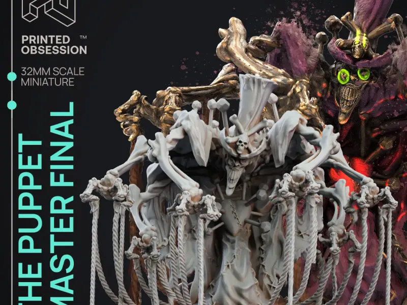 Puppet Master Horror - Puppet Masters show - Voorondersteund