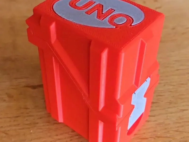 Rugged box for UNO game cards V3