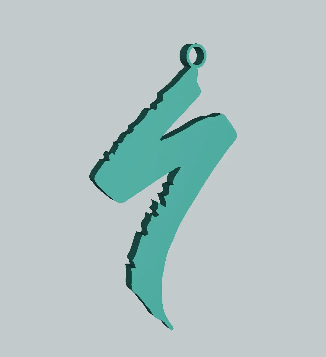 Specialized mtb keychain logo 