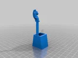 Morin khuur flower pot (Horse head fiddle flower pot)-4