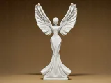 Modern Angel Statuette-1